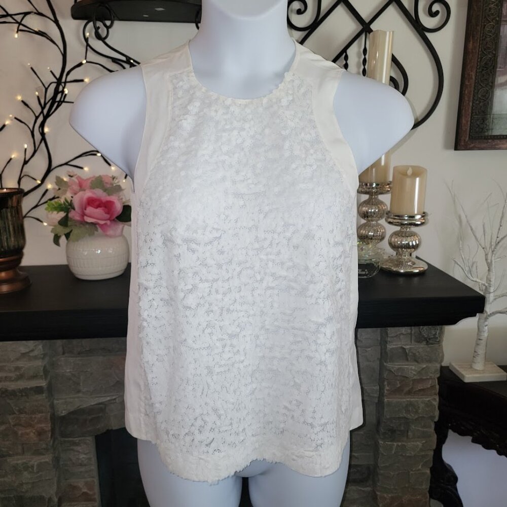 Madewell Broadway and Bromme Sequin Tank Top